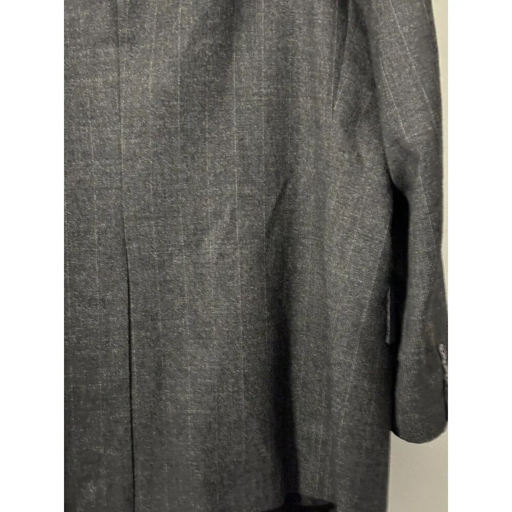 Hart Schaffner Marx‎ Men's Size 40 R Gray Wool Blazer Sport Coat 2 Button USA